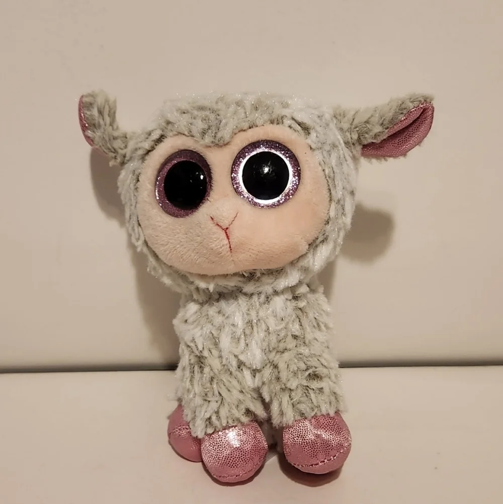 6” Ty Dixie the Lamb Plush Stuffed Animal